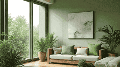 Green Environmental Protection Concept in Interior Design: Sustainable Materials and Energy saving Measures