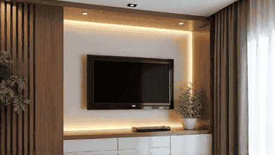 Living room decoration: creative inspiration for TV wall design