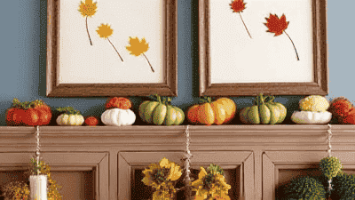 Nature-Inspired Autumn Decor: How to Use Leaves and Gourds